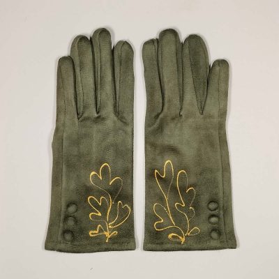 Guant Indira Verd Oliva-Or