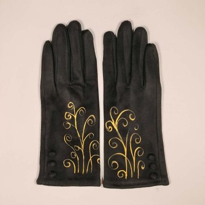 Guant Ona Negre-Or