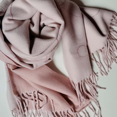 Foulard INDIRA Rosa clar i fosc-fúcsia