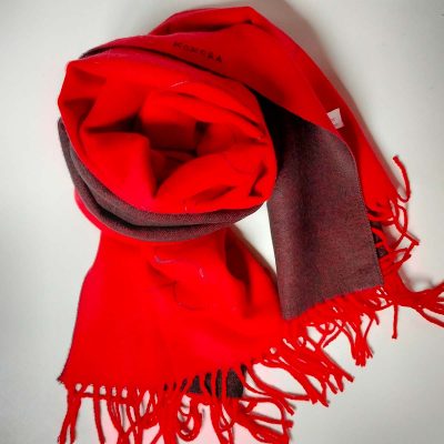 Foulard INDIRA Vermell Negre-Negre