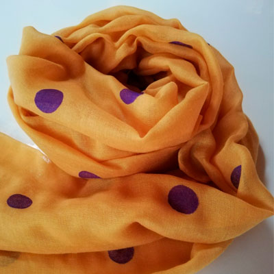 Mocador Marble Violeta-taronja