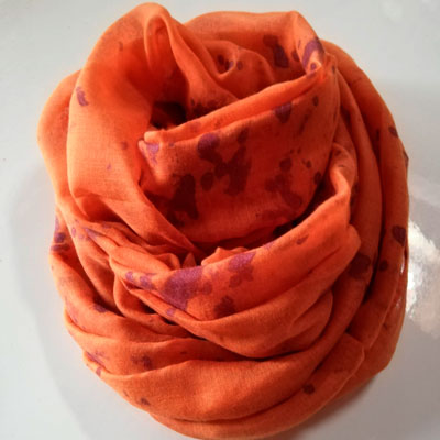 Mocador Topos taronja