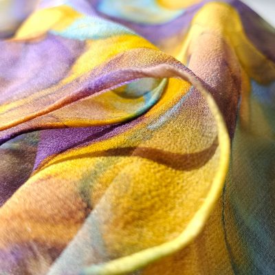 Mocador de seda Sumi-e/AURA