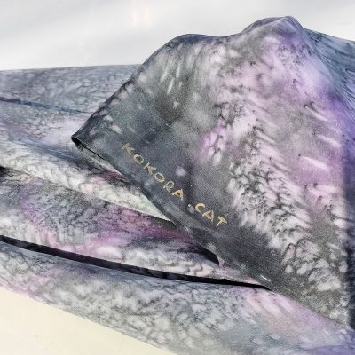 Mocador de seda Sumi-e/SPIRITUAL